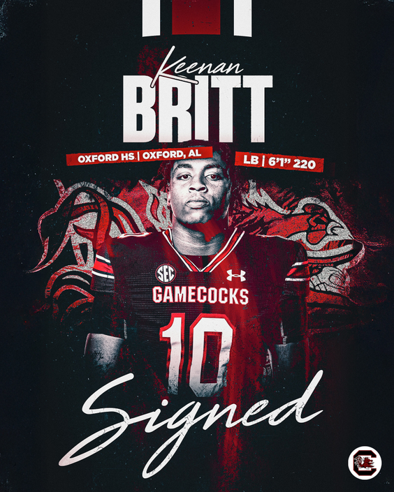 Keenan Britt - Football - University of South Carolina Athletics