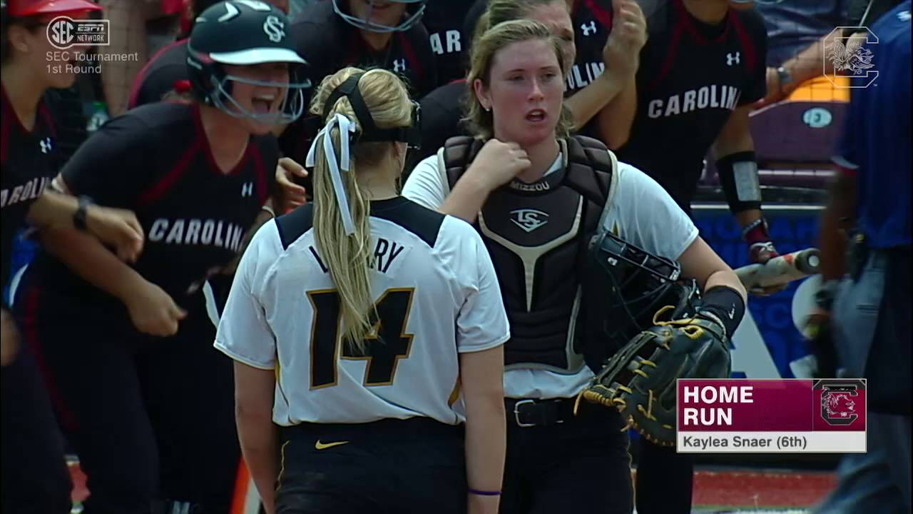 Kaylea Snaer HR vs. Missouri — 5/11/16