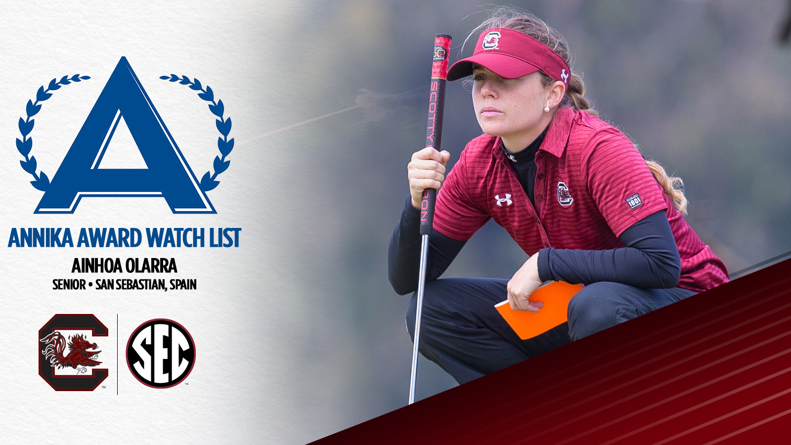 Olarra Named To Final ANNIKA Award Watch List Of The Season