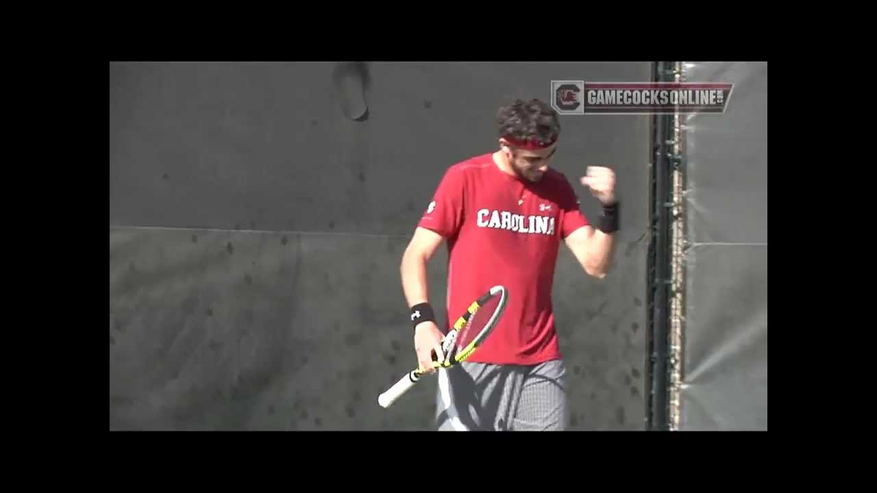 South Carolina Men's Tennis vs. UNC Wilmington - 2013