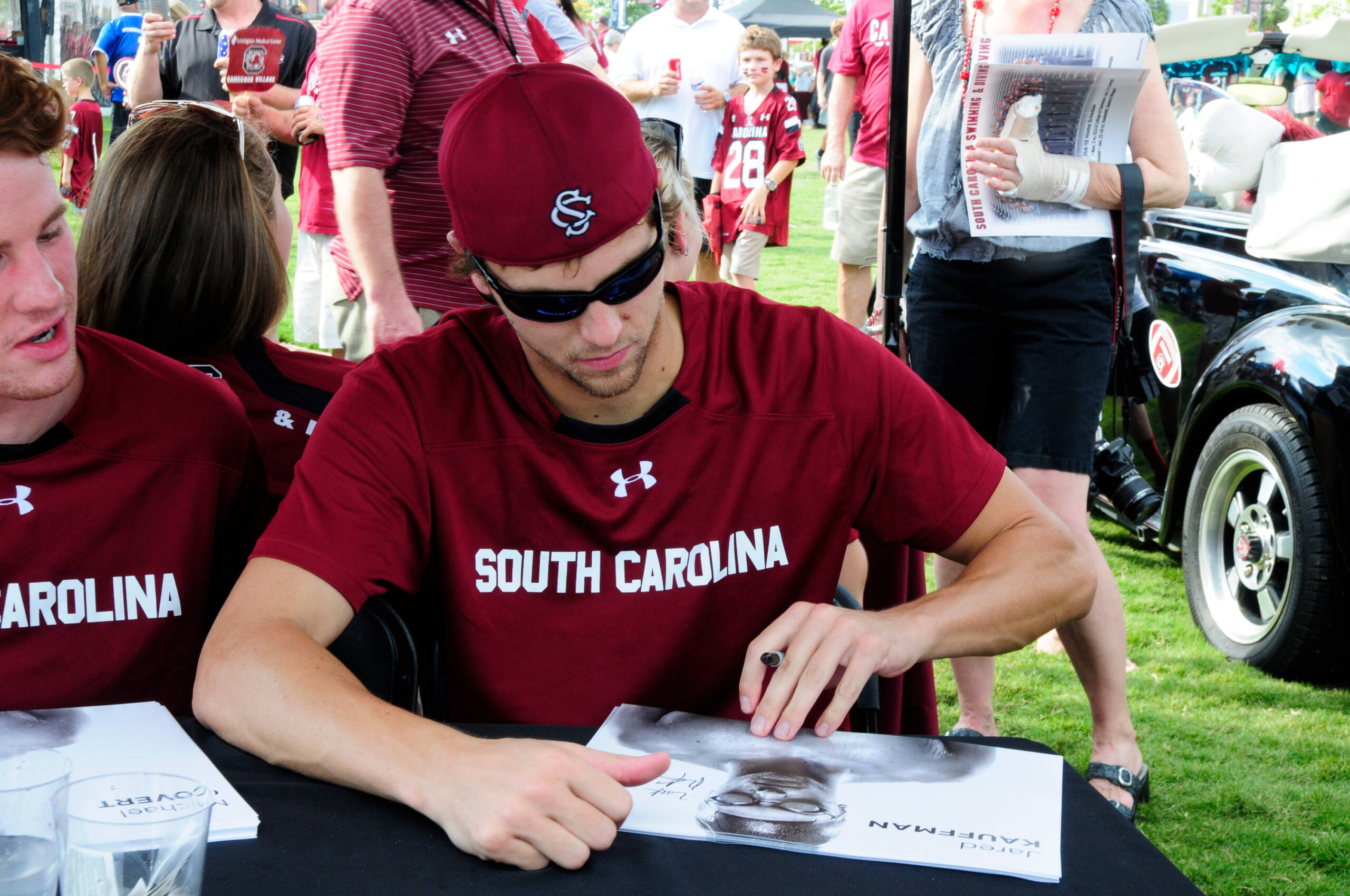 Swimming and Diving At East Carolina Football Game (9/6/14)