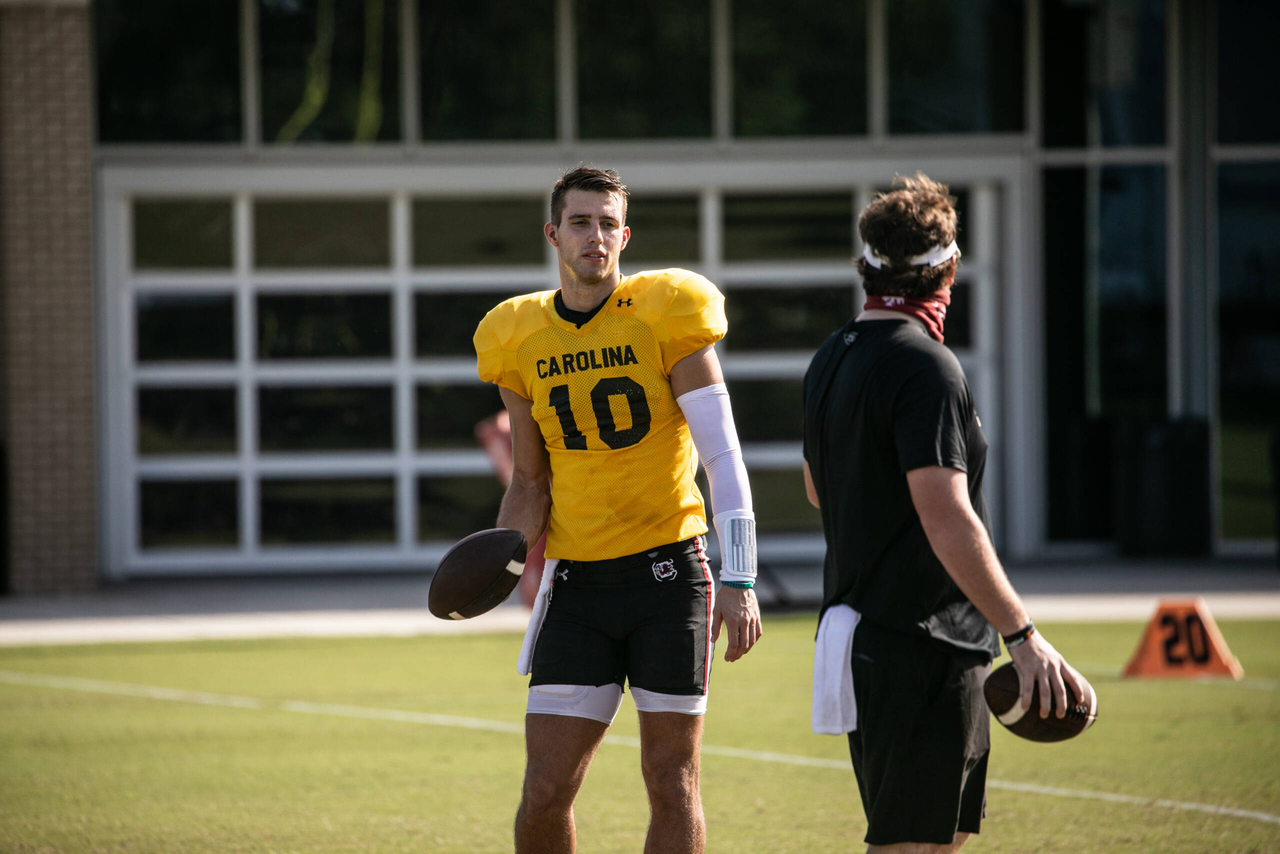 Jay Urich (10) | Thursday, Aug. 27, 2020 | Ken & Cyndi Long Football Operations Center | Columbia, S.C. | Photos by South Carolina Athletics
