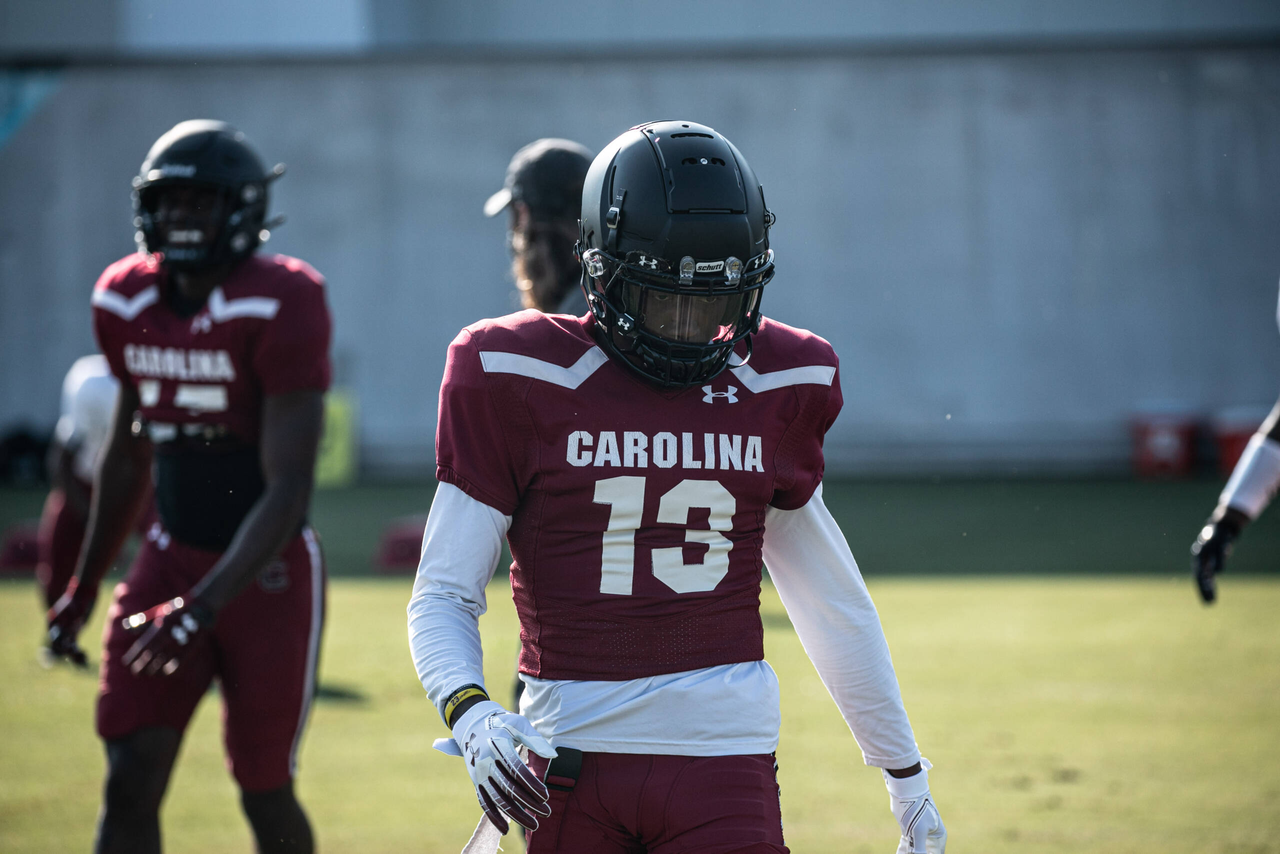 Shi Smith (13) | Tuesday, Sept. 8, 2020 | Ken & Cyndi Long Football Operations Center | Columbia, S.C. | Photos by South Carolina Athletics