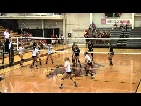 South Carolina Volleyball vs. Temple - Highlights