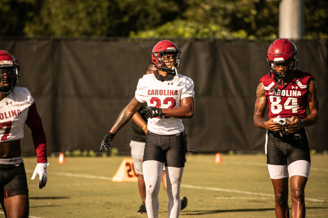 John Dixon (22) | Thursday, Sept. 3, 2020 | Ken & Cyndi Long Football Operations Center | Columbia, S.C. | Photos by South Carolina Athletics