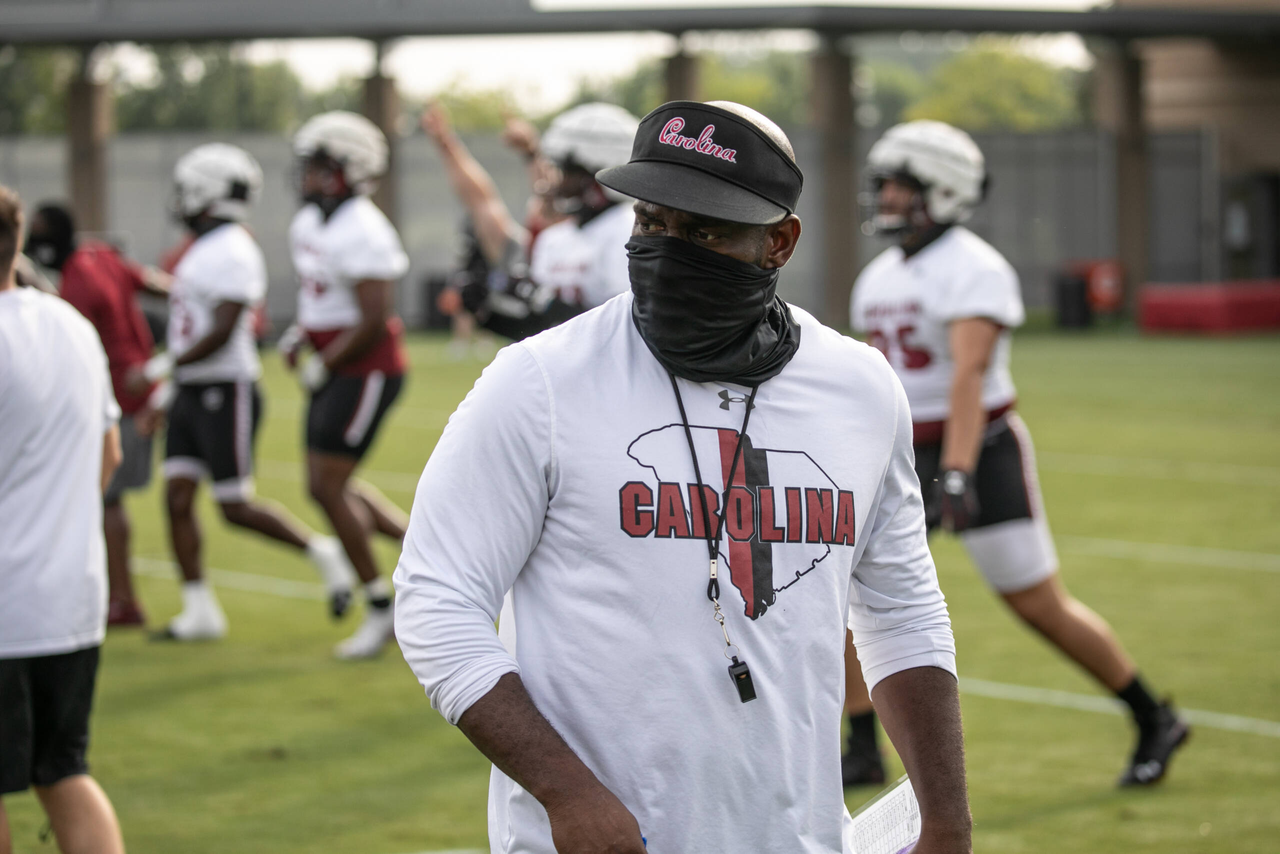 Tuesday, Aug. 18, 2020 | Ken & Cyndi Long Football Operations Center | Columbia, S.C. | Photos by South Carolina Athletics