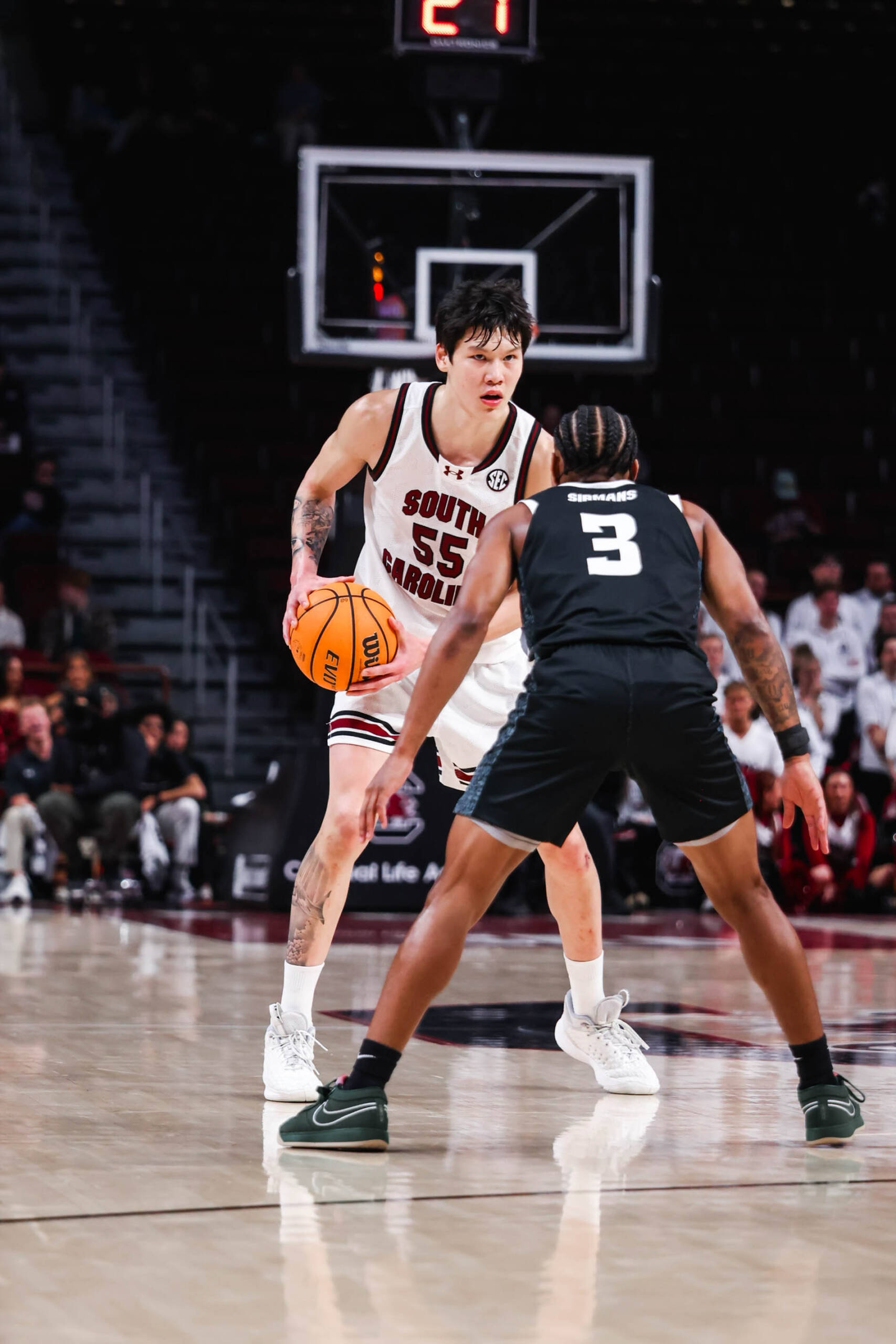 South Carolina Bounces Back With, 82-51, Win Over Stetson