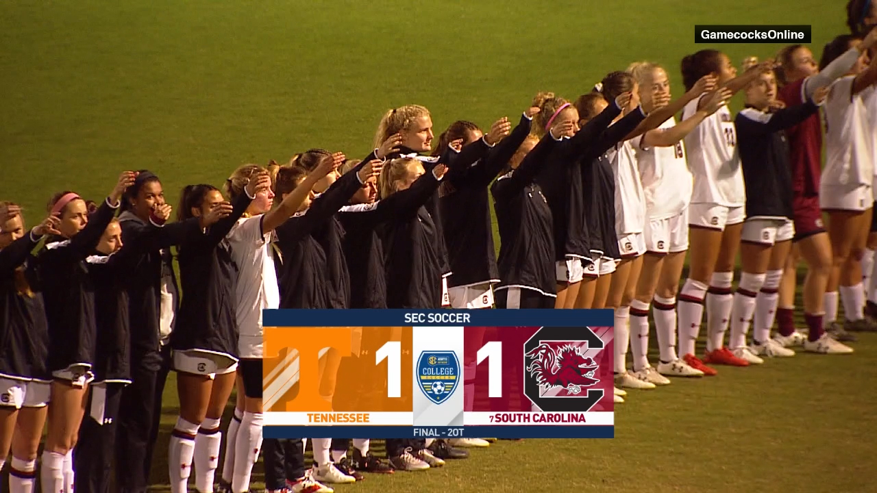 10/18/19 - Women's Soccer vs. Tennessee Highlights