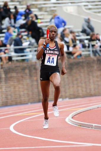 Jonathas in action at the 125th Penn Relays | Photo by Charles Revelle | April 25, 2019