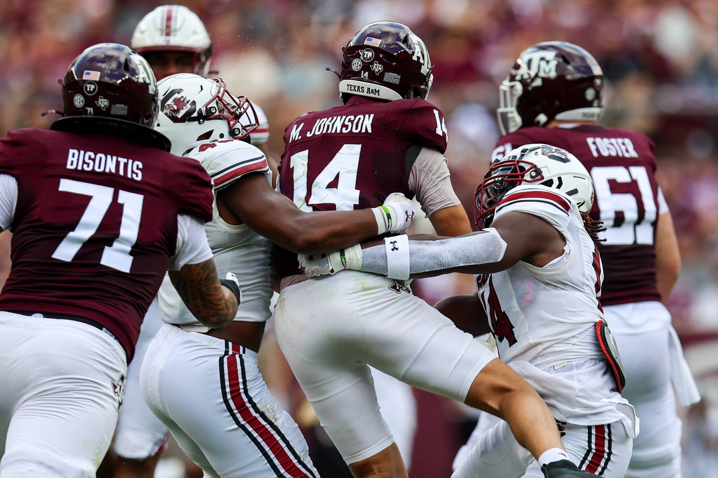 Football Falls to Texas A&M in Road Finale