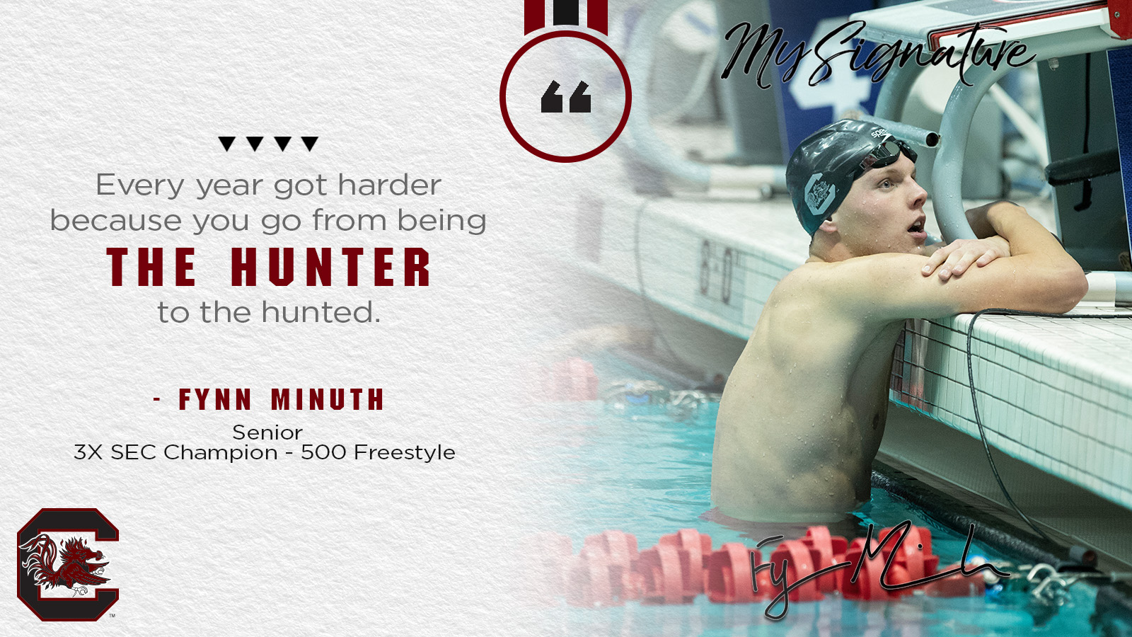 My Signature: Fynn Minuth on Repeating as SEC Champion