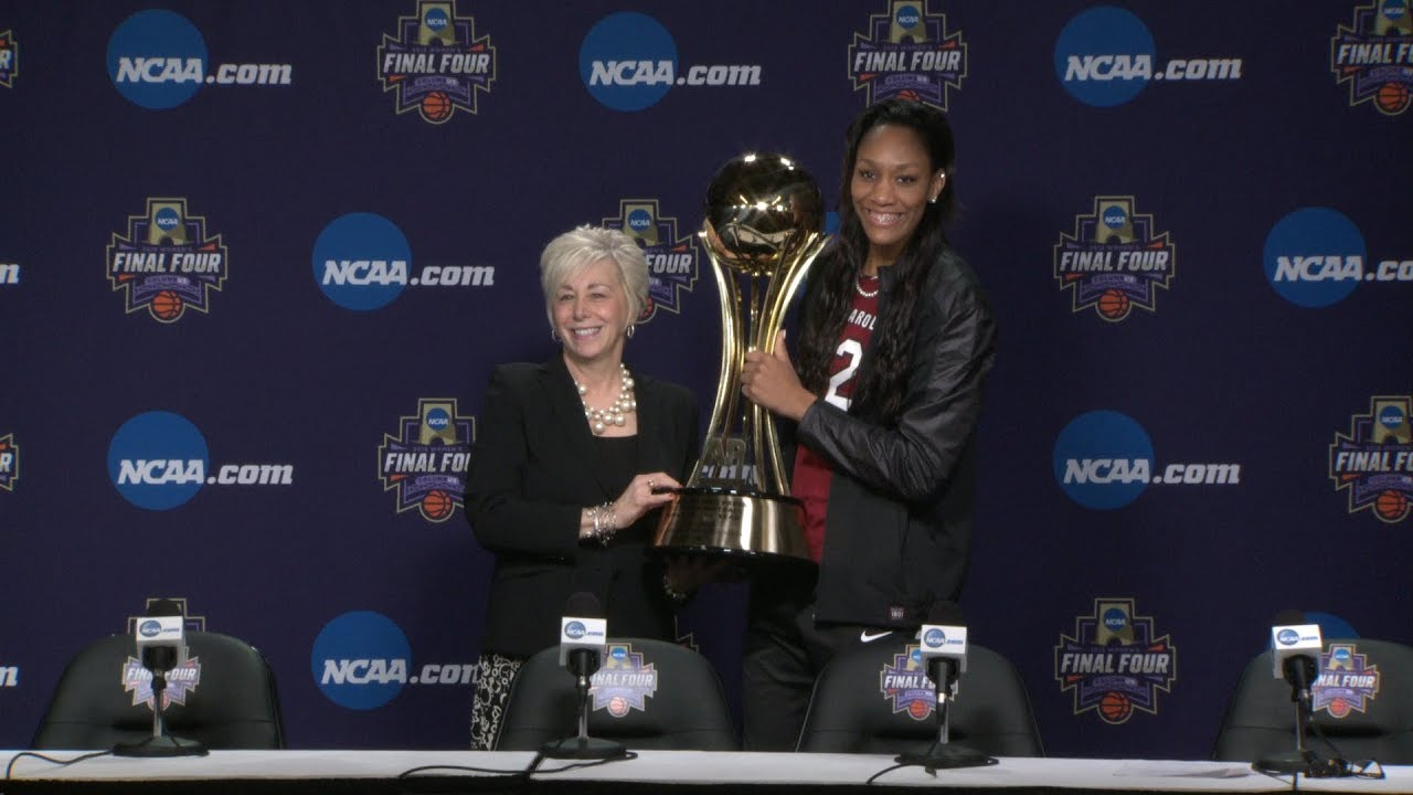 A'ja Wilson AP Player of the Year News Conference — 3/29/18