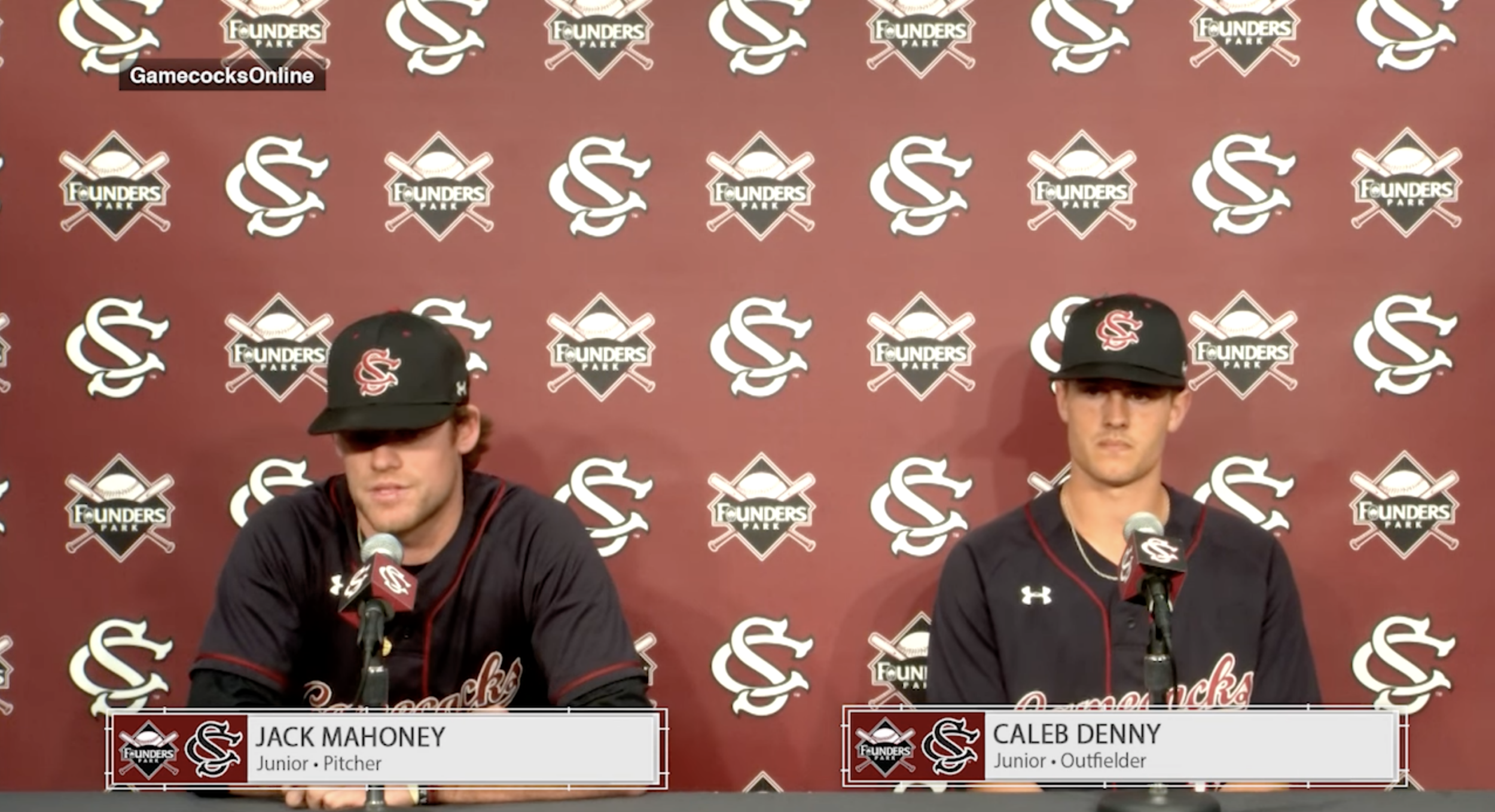 PostGame: (Bethune-Cookman) Jack Mahoney and Caleb Denny News Conference