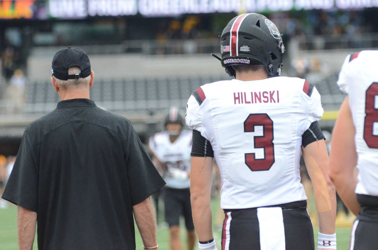 Ryan Hilinski (3) at Missouri (Sept. 21, 2019)