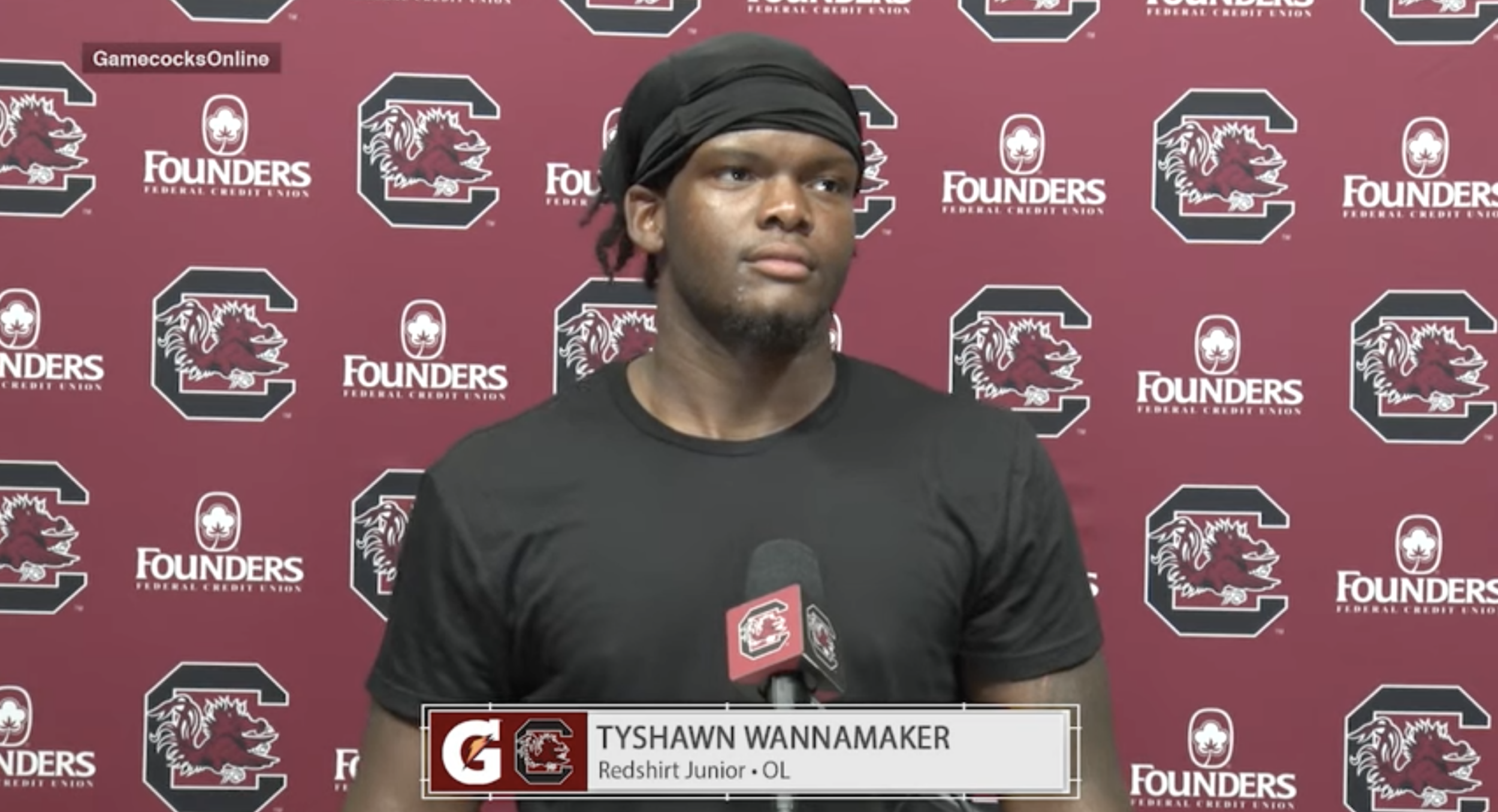 Football: Tyshawn Wannamaker News Conference