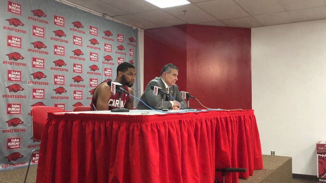 POST-GAME: Frank Martin, Sindarius Thornwell on Arkansas — 3/5/16