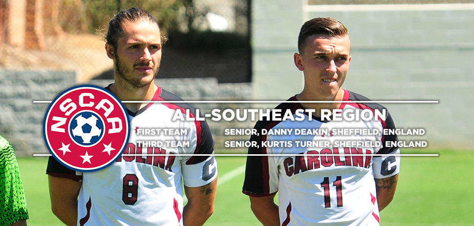 Deakin, Turner Earn NSCAA All-Southeast Region Honors