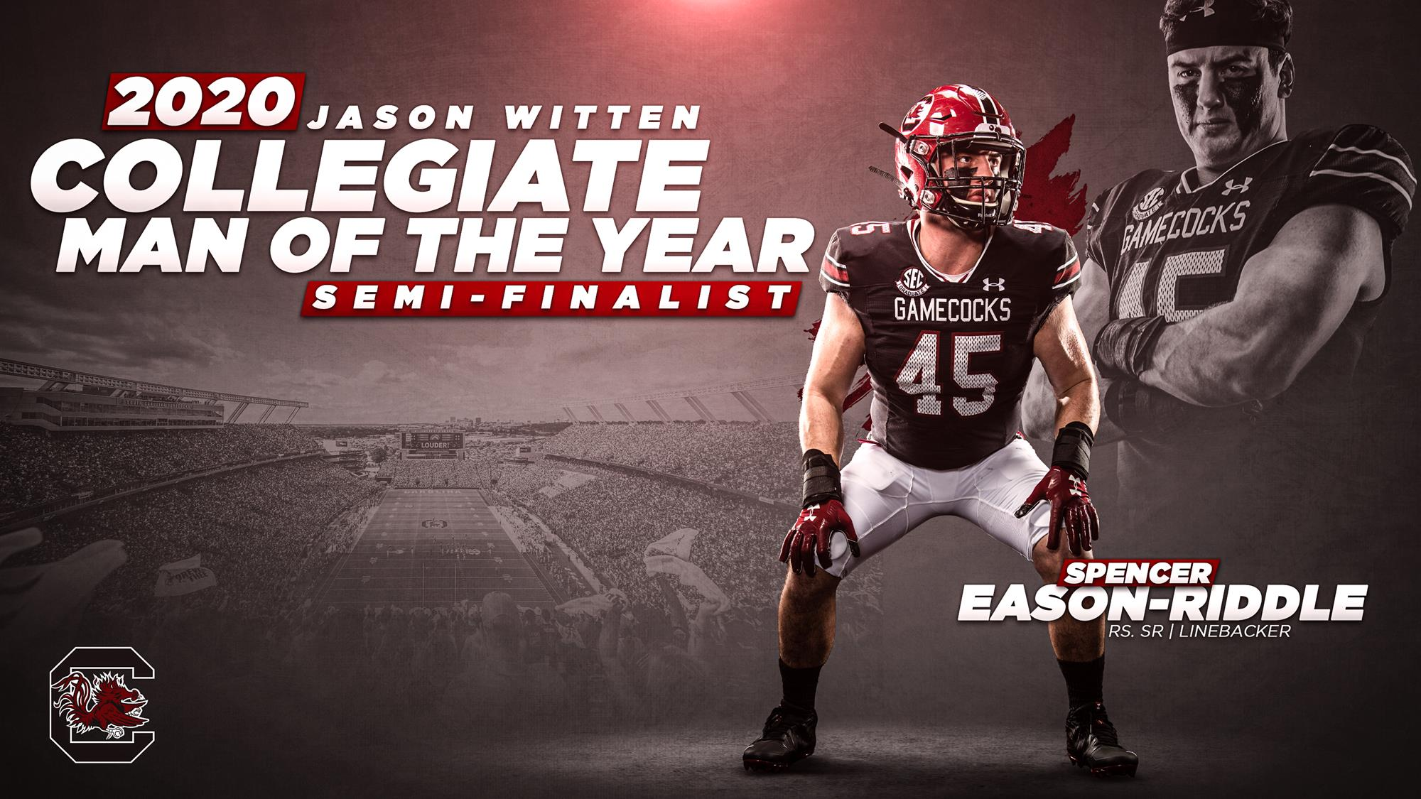 Eason-Riddle Named Semifinalist for the Jason Witten Collegiate Man of the Year Award