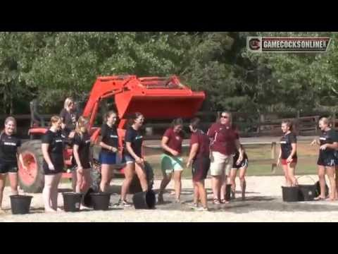 Gamecock Equestrian Team Participates in ALS Ice Bucket Challenge