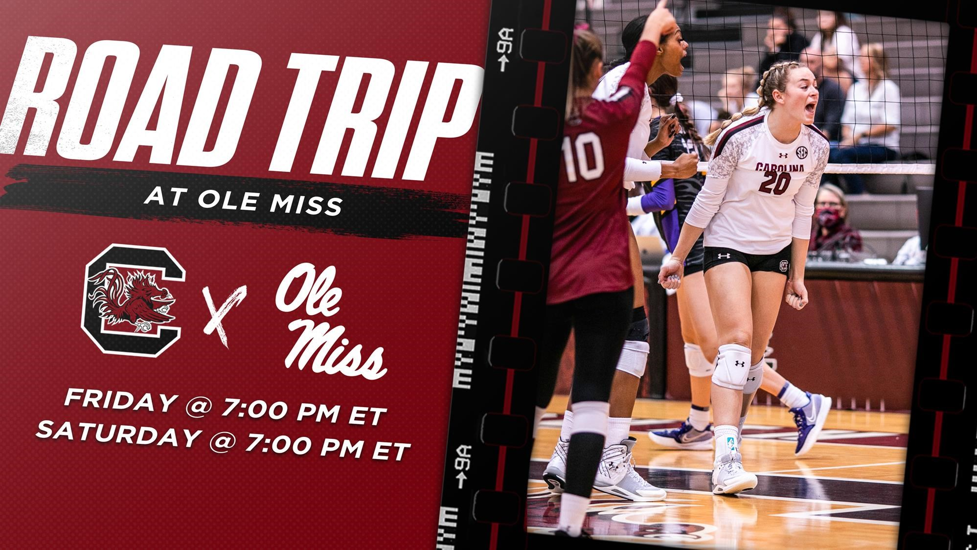 Volleyball Travels to Ole Miss for Key Road Series