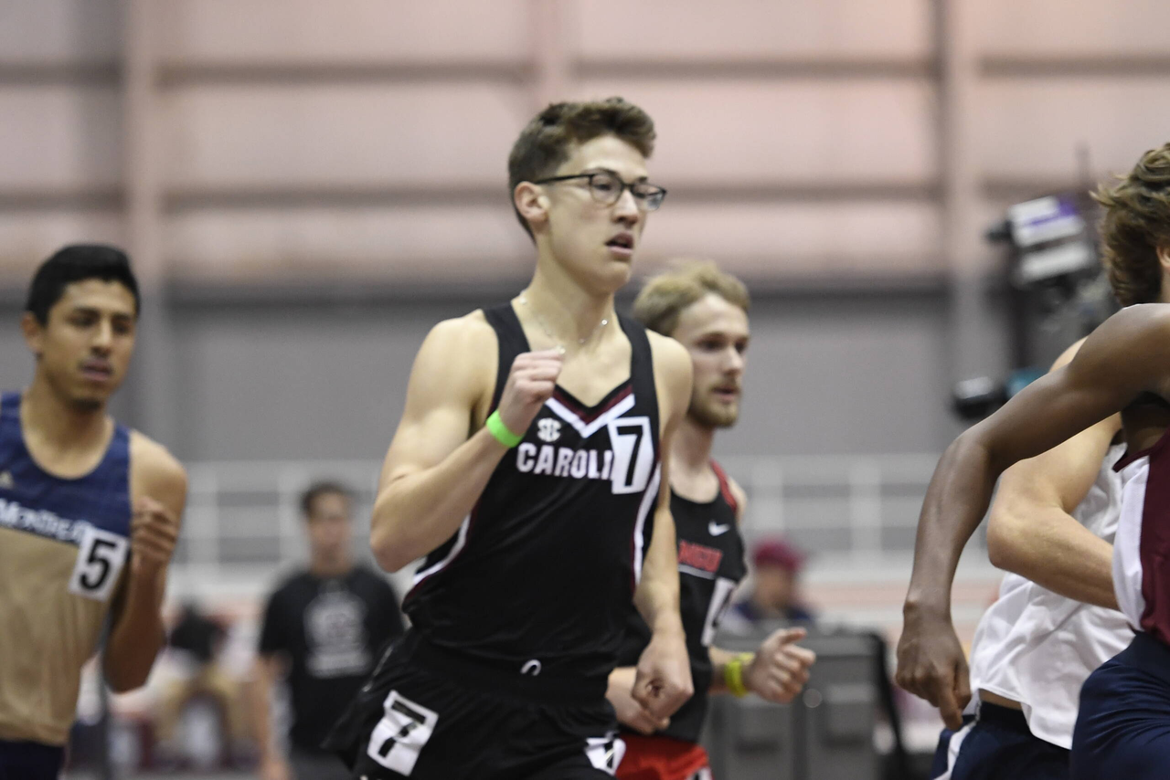 David Olds in action at the Gamecock Inaugural | Jan. 19, 2019 | Photo by Allen Sharpe