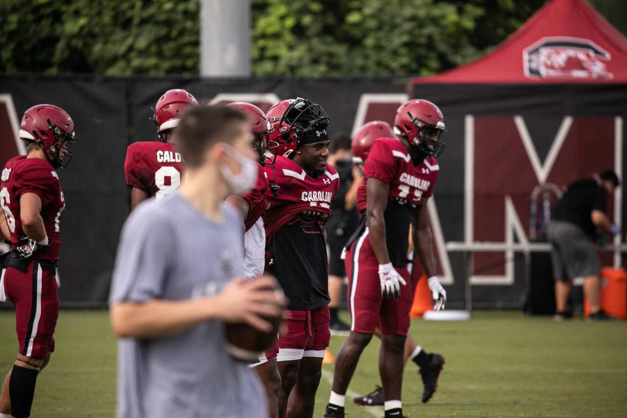 Shi Smith (13) | Monday, Aug. 24, 2020 | Ken & Cyndi Long Football Operations Center | Columbia, S.C. | Photos by South Carolina Athletics