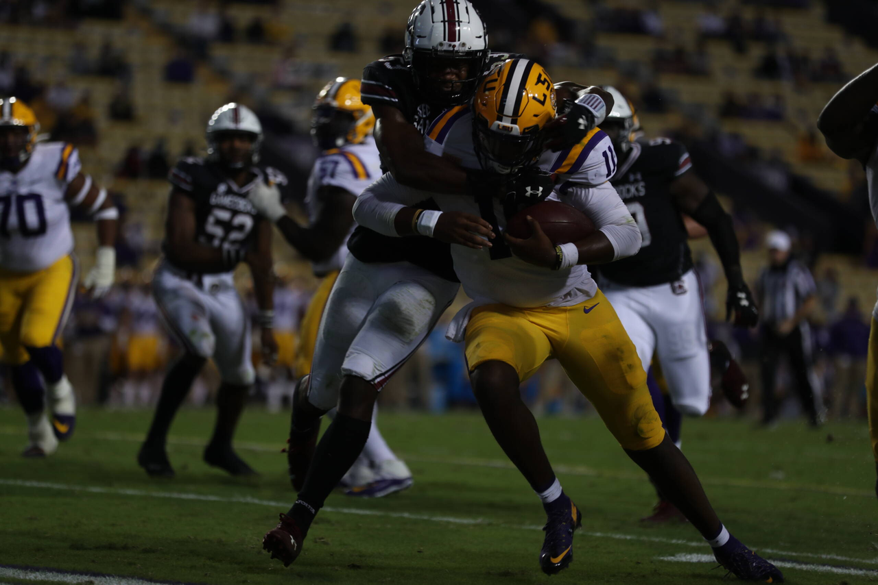 Football vs. LSU (Oct. 24, 2020)