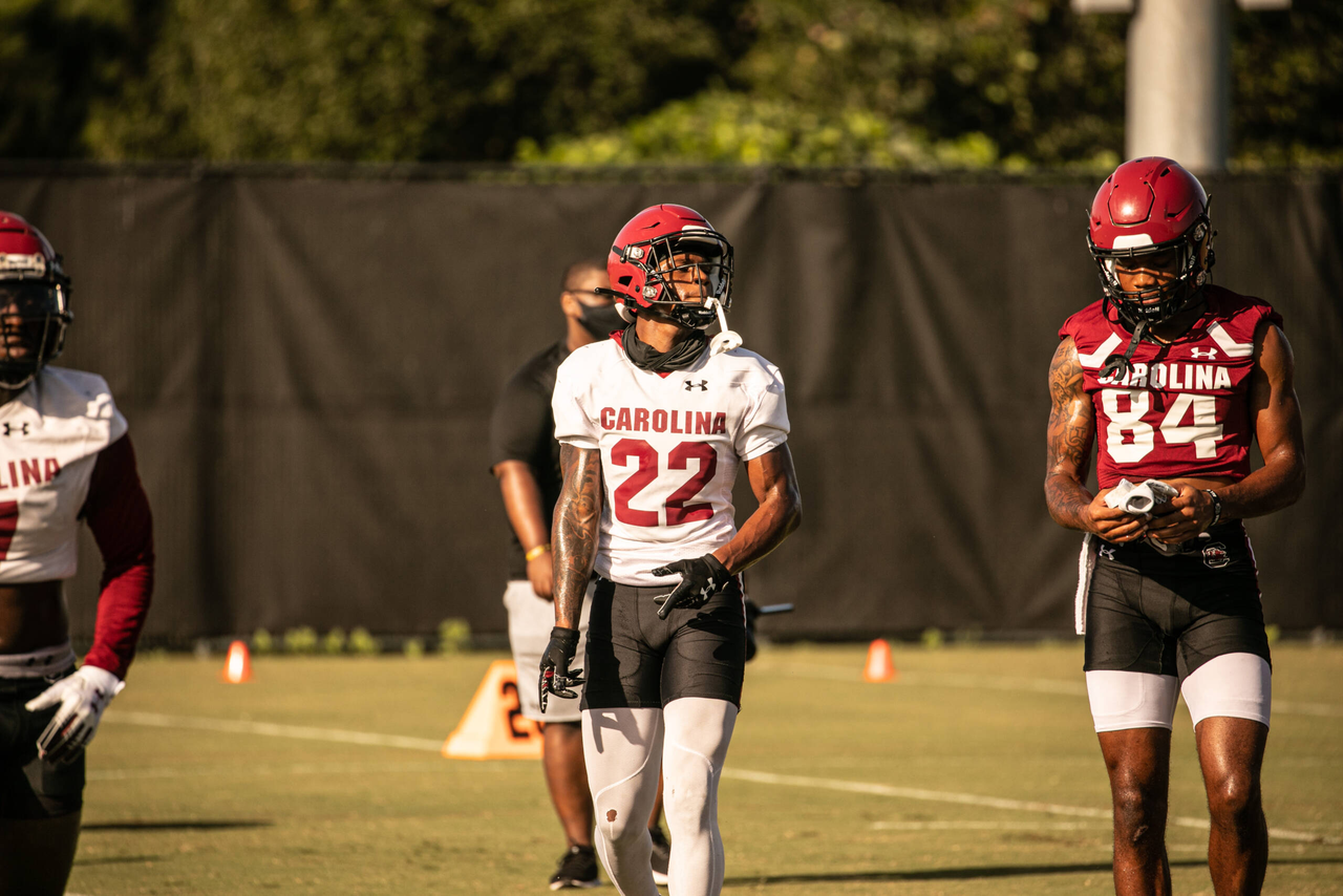 John Dixon (22) | Thursday, Sept. 3, 2020 | Ken & Cyndi Long Football Operations Center | Columbia, S.C. | Photos by South Carolina Athletics