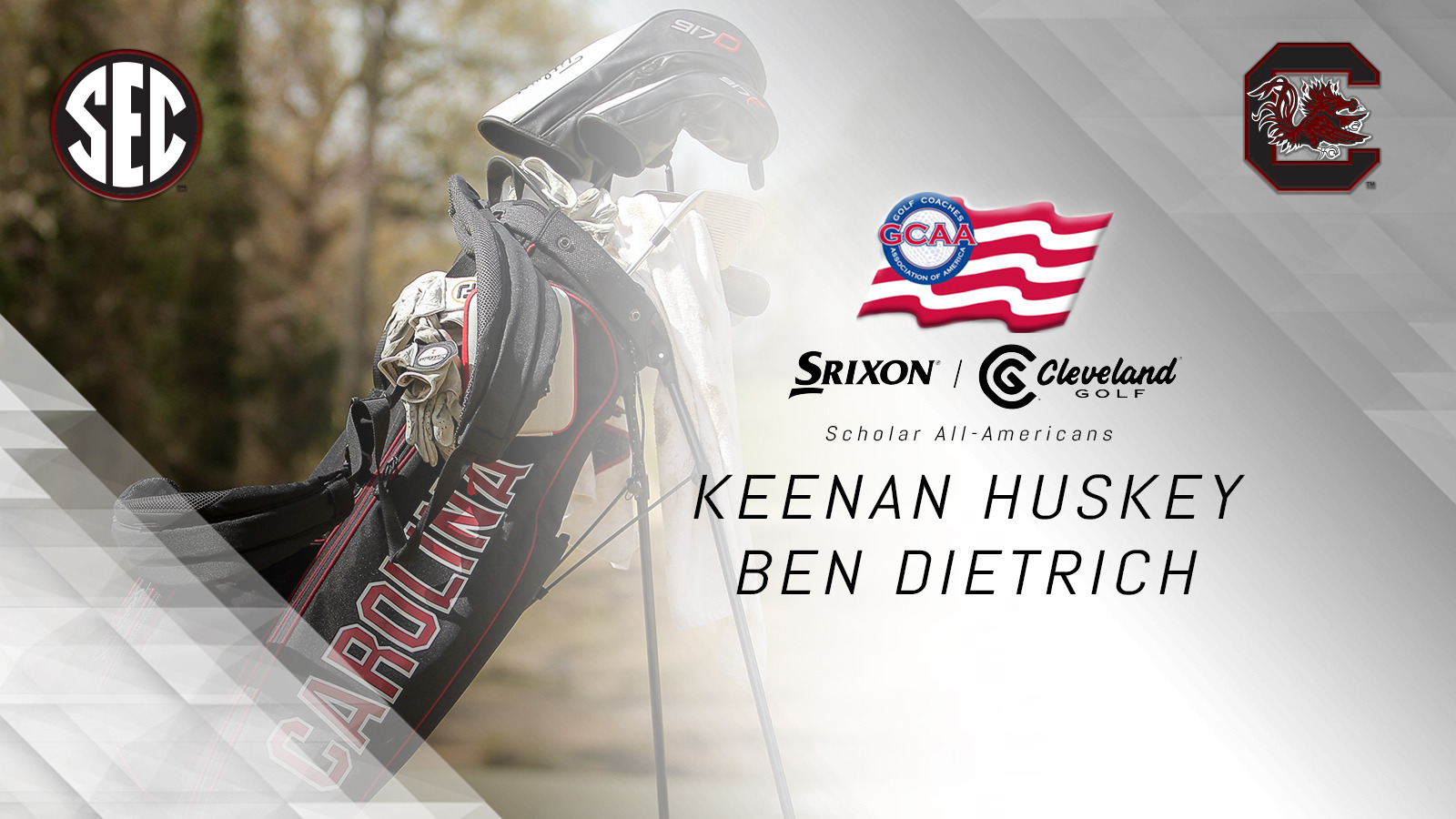 Huskey and Dietrich Named All-American Scholars