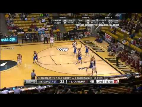 Highlights: South Carolina Women's Basketball vs. South Dakota State - NCAA Tournament