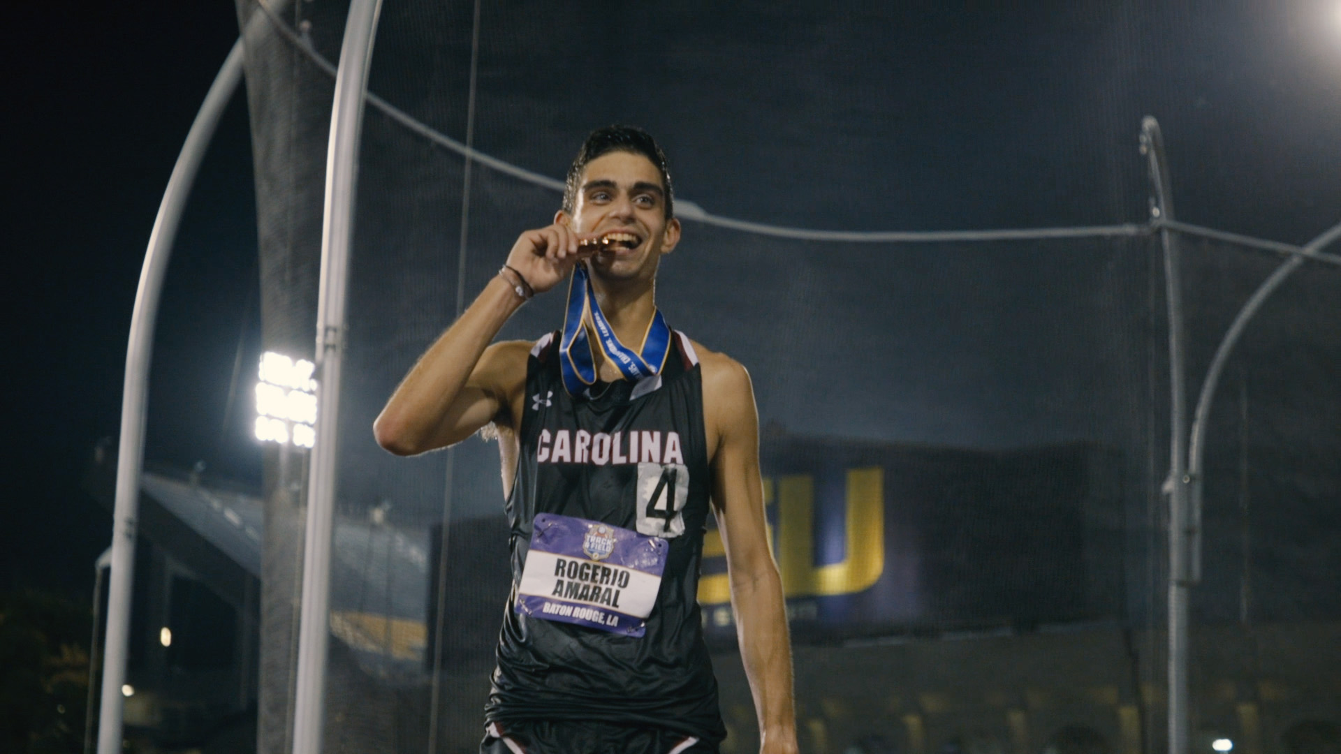 Amaral Snatches Bronze in Opening Day of SEC Outdoor Championships