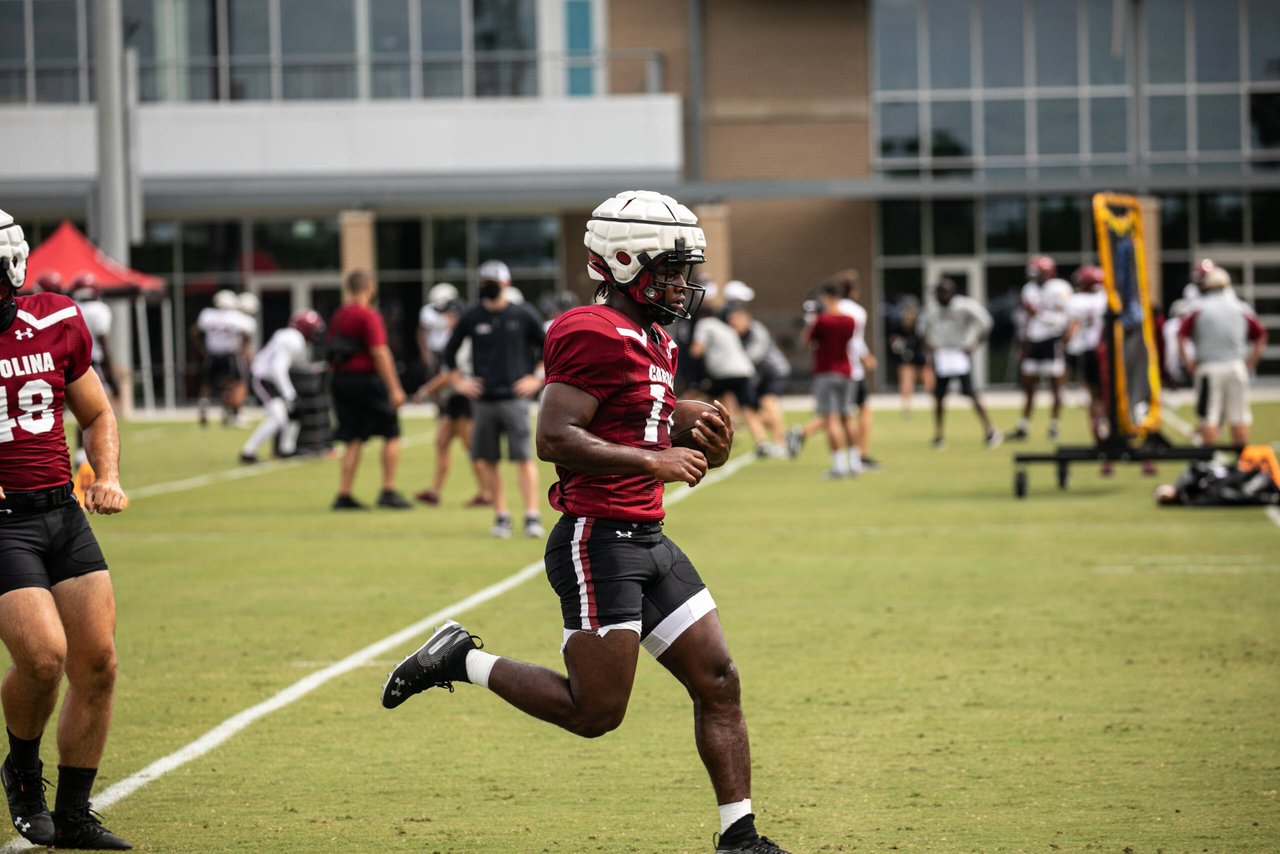 Deshaun Fenwick (14) | Saturday, Aug. 22, 2020 | Ken & Cyndi Long Football Operations Center | Columbia, S.C. | Photos by South Carolina Athletics