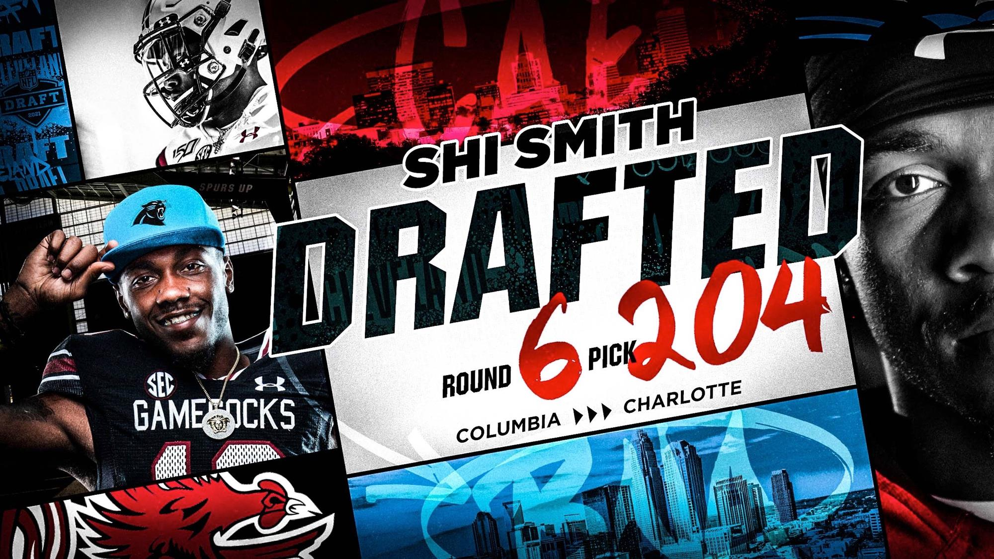 Smith Selected by Carolina in the Sixth Round of the 2021 NFL Draft