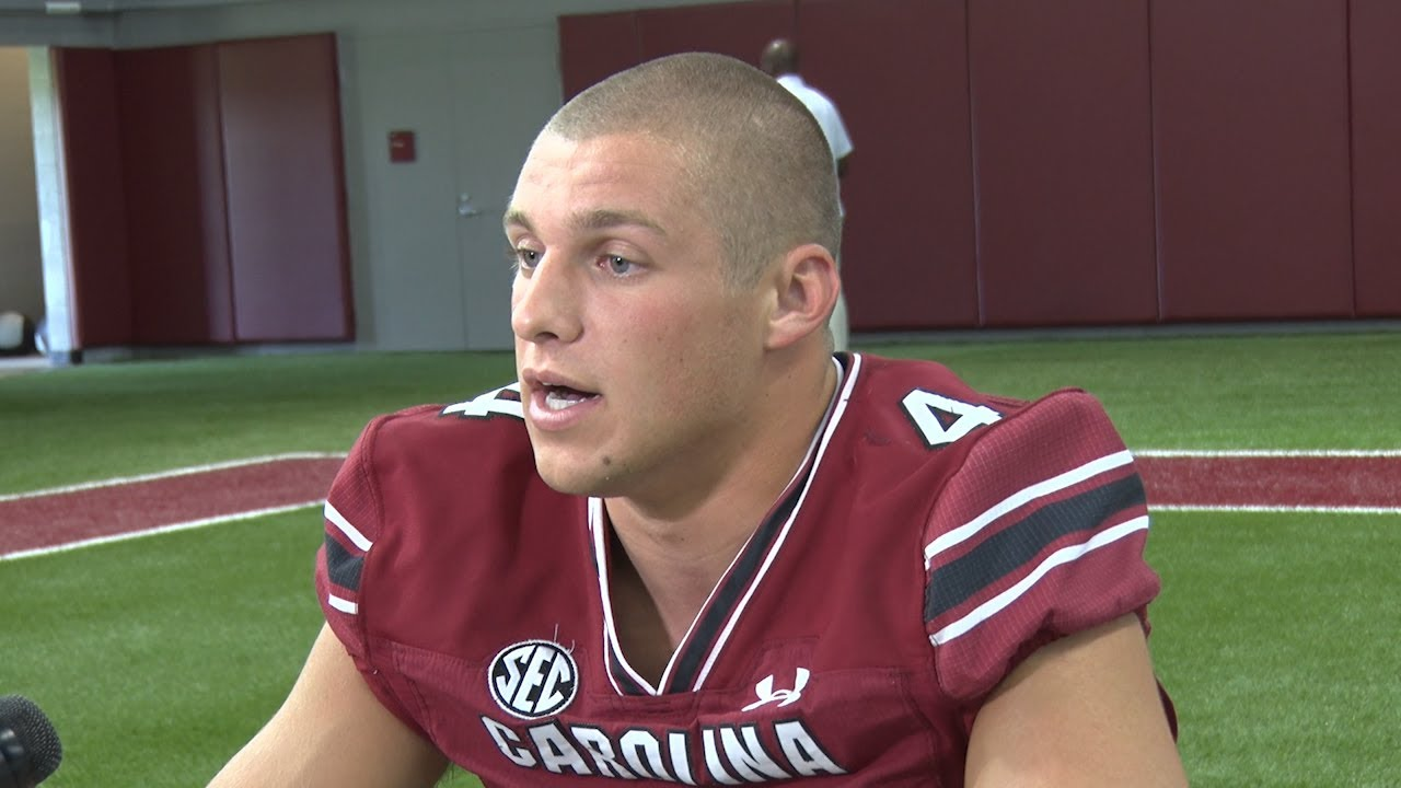 Luke Doty at Football Media Day — 8/5/21