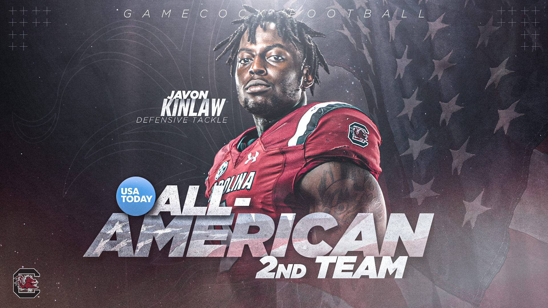 Kinlaw Named USA TODAY Second Team All-American