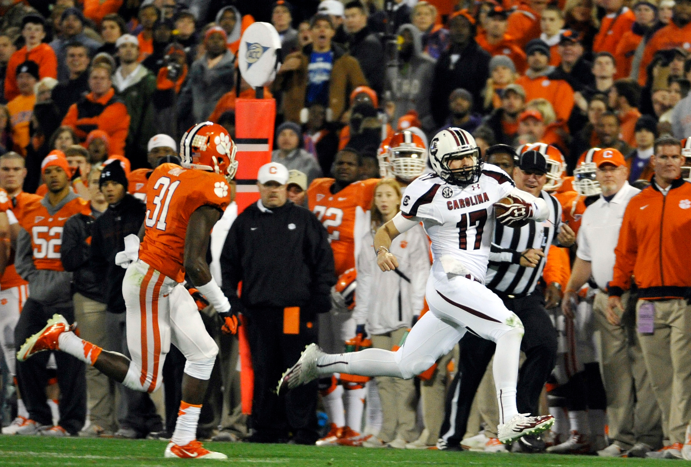 No. 13 South Carolina vs. No. 12 Clemson - 11/24/12