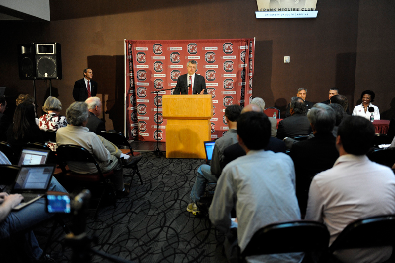 Frank Martin Hiring Press Conference