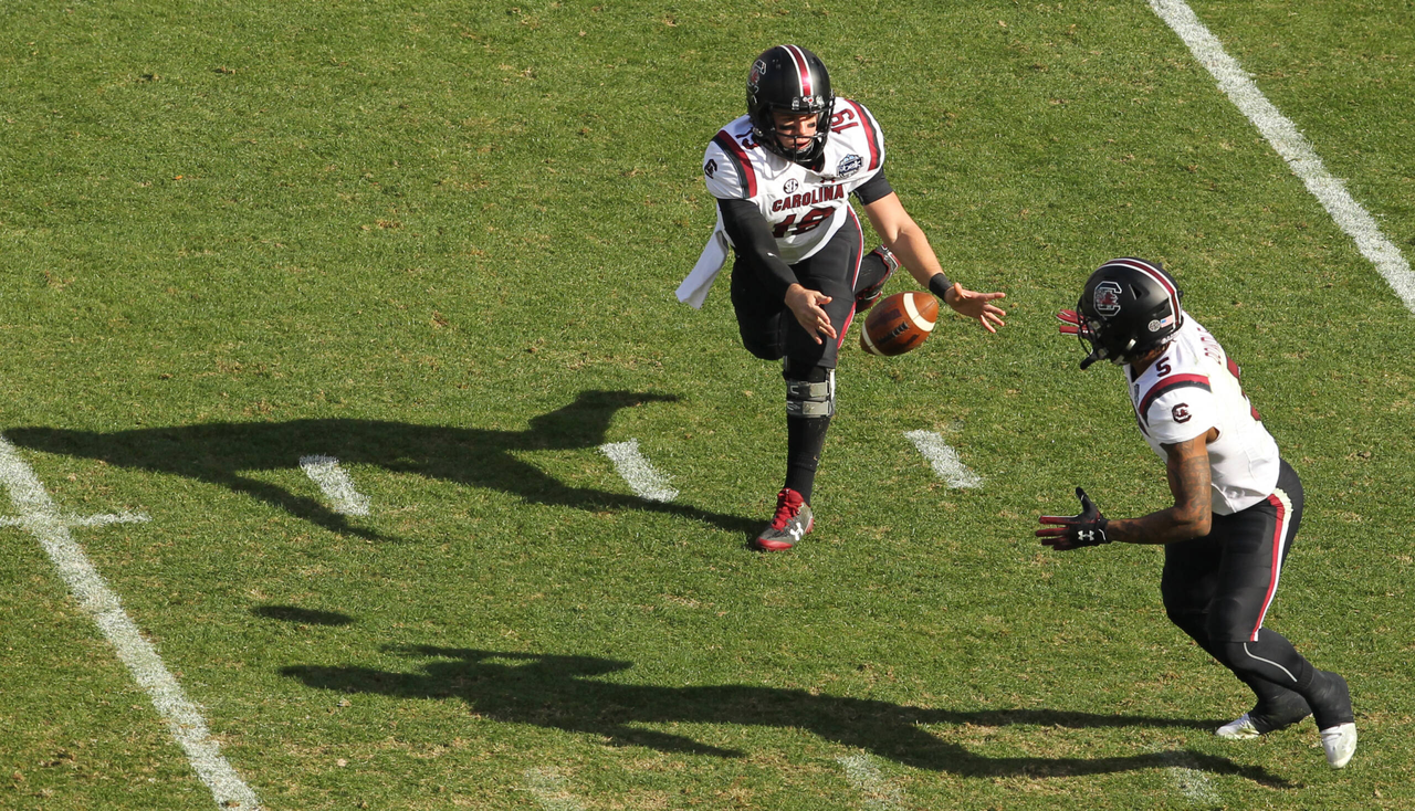 Jake Bentley (19) vs. Virginia (Dec. 29, 2018)