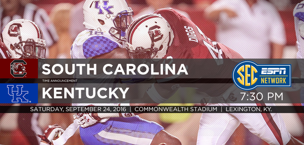 Carolina - Kentucky Game Time Set