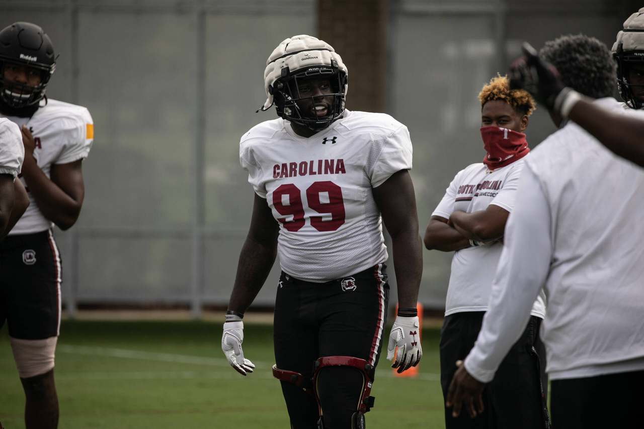 Jabari Ellis (99) | Tuesday, Sept. 15, 2020 | Ken & Cyndi Long Football Operations Center | Columbia, S.C. | Photos by South Carolina Athletics