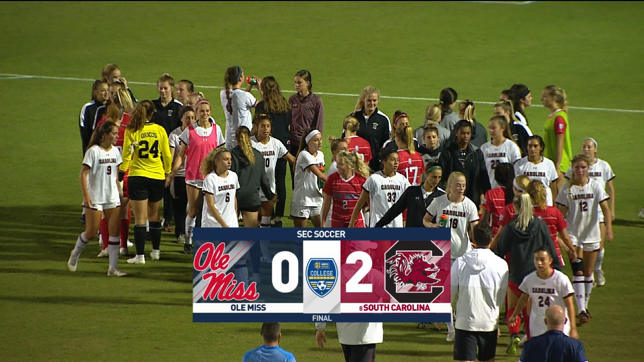 10/24/19 - Women's Soccer vs. Ole Miss Highlights