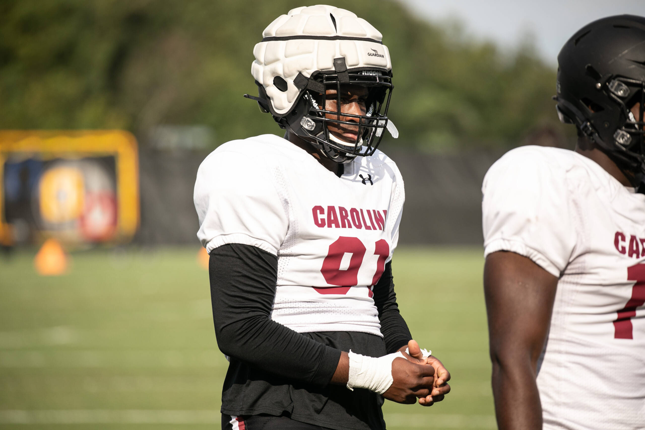 Tonka Hemingway (91) | Tuesday, Sept. 15, 2020 | Ken & Cyndi Long Football Operations Center | Columbia, S.C. | Photos by South Carolina Athletics