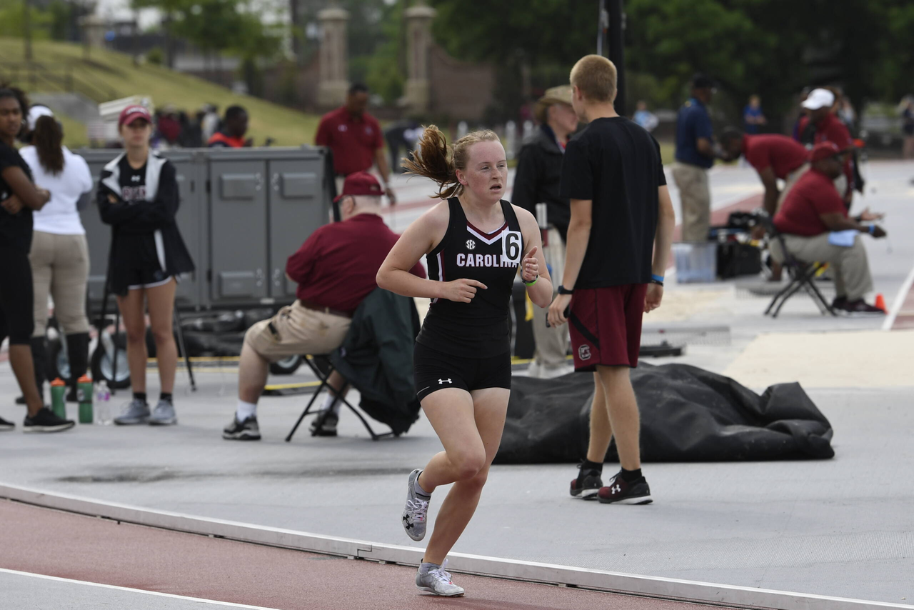 Brooke Wilson in action at the 2019 Gamecock Invitational | April 13, 2019 | Photo by Allen Sharpe
