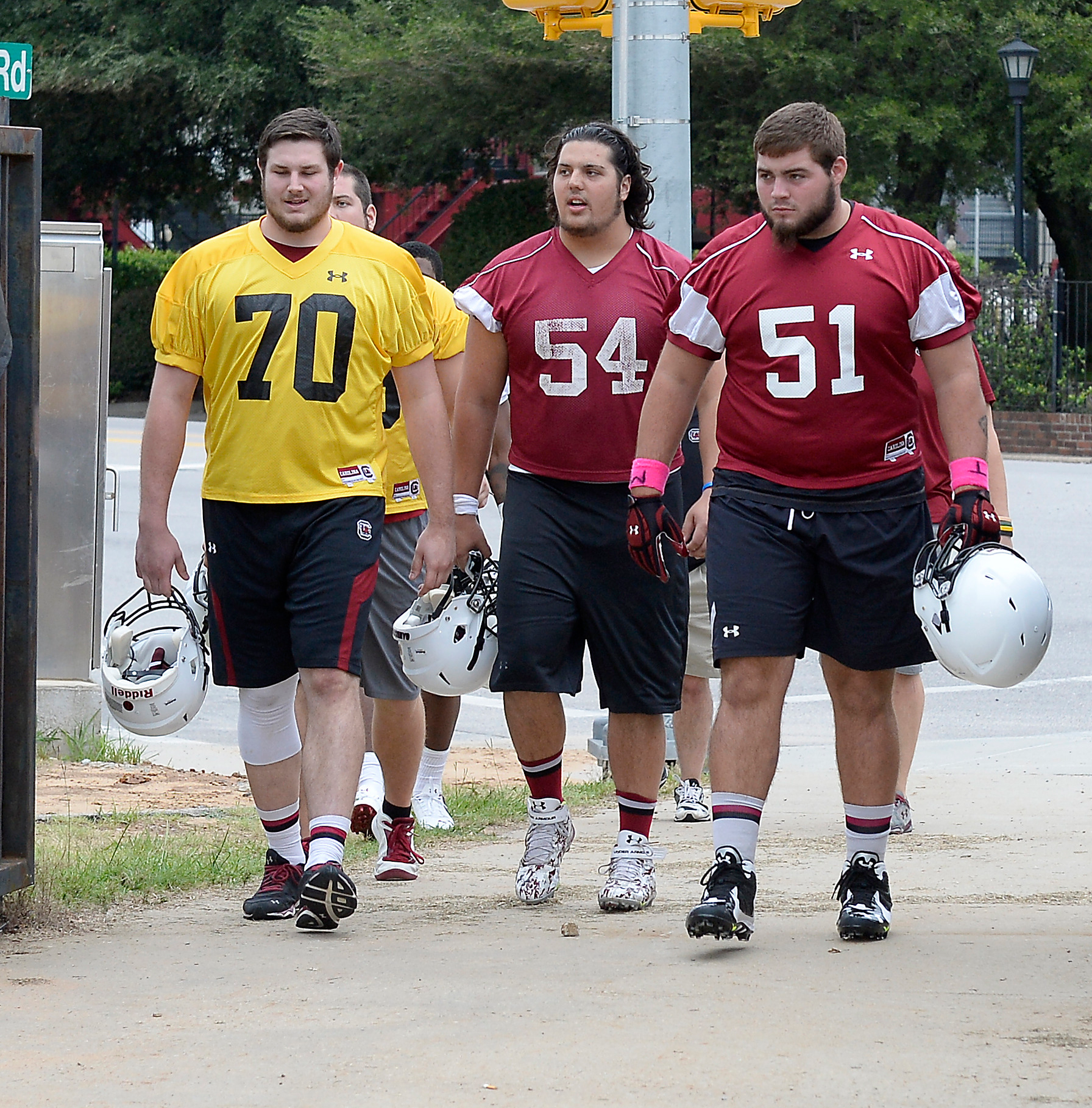 First Fall Practice