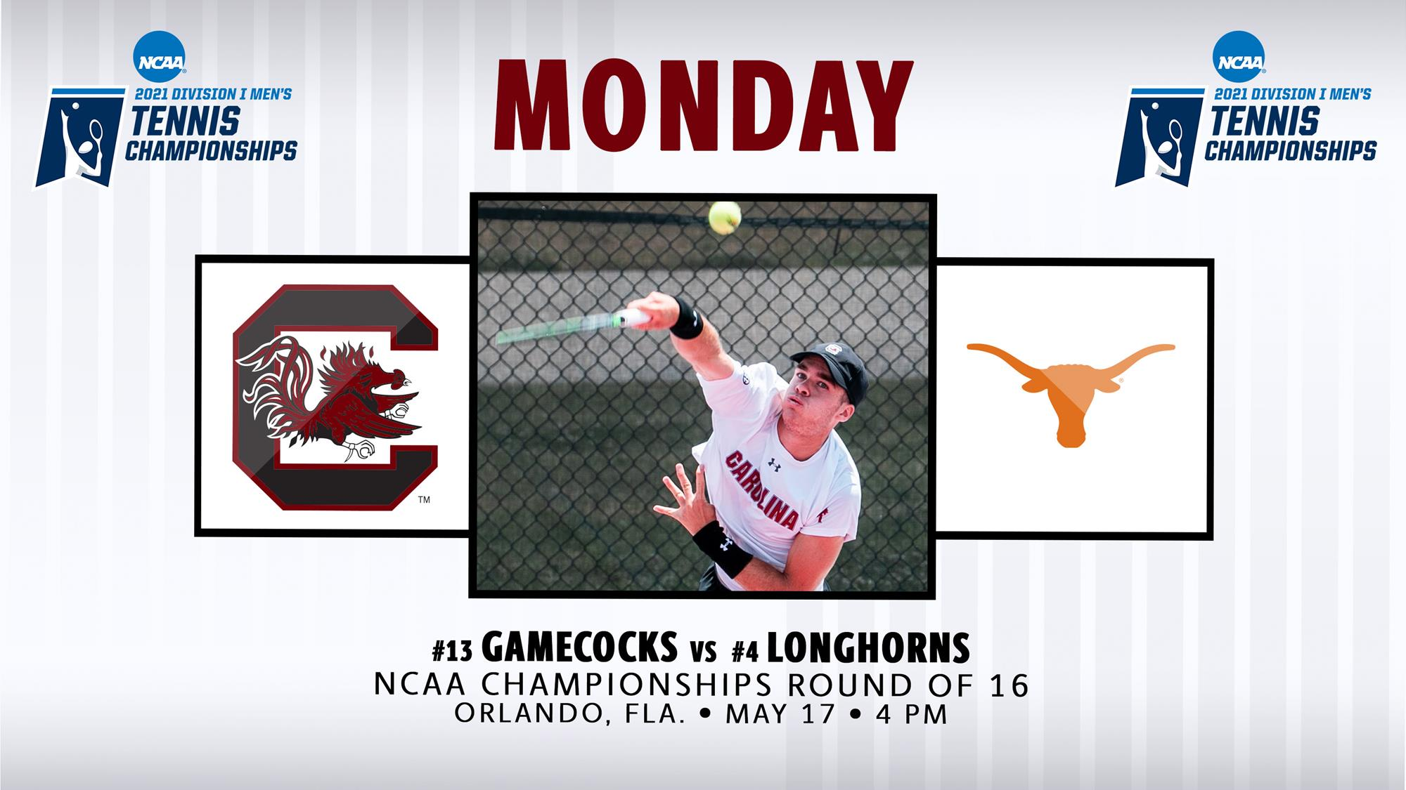 Gamecocks to Face Longhorns in NCAA Round of 16