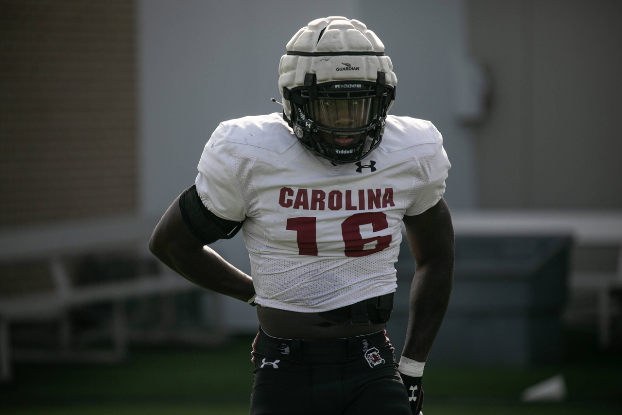 Rodricus Fitten (16) | Tuesday, Sept. 15, 2020 | Ken & Cyndi Long Football Operations Center | Columbia, S.C. | Photos by South Carolina Athletics