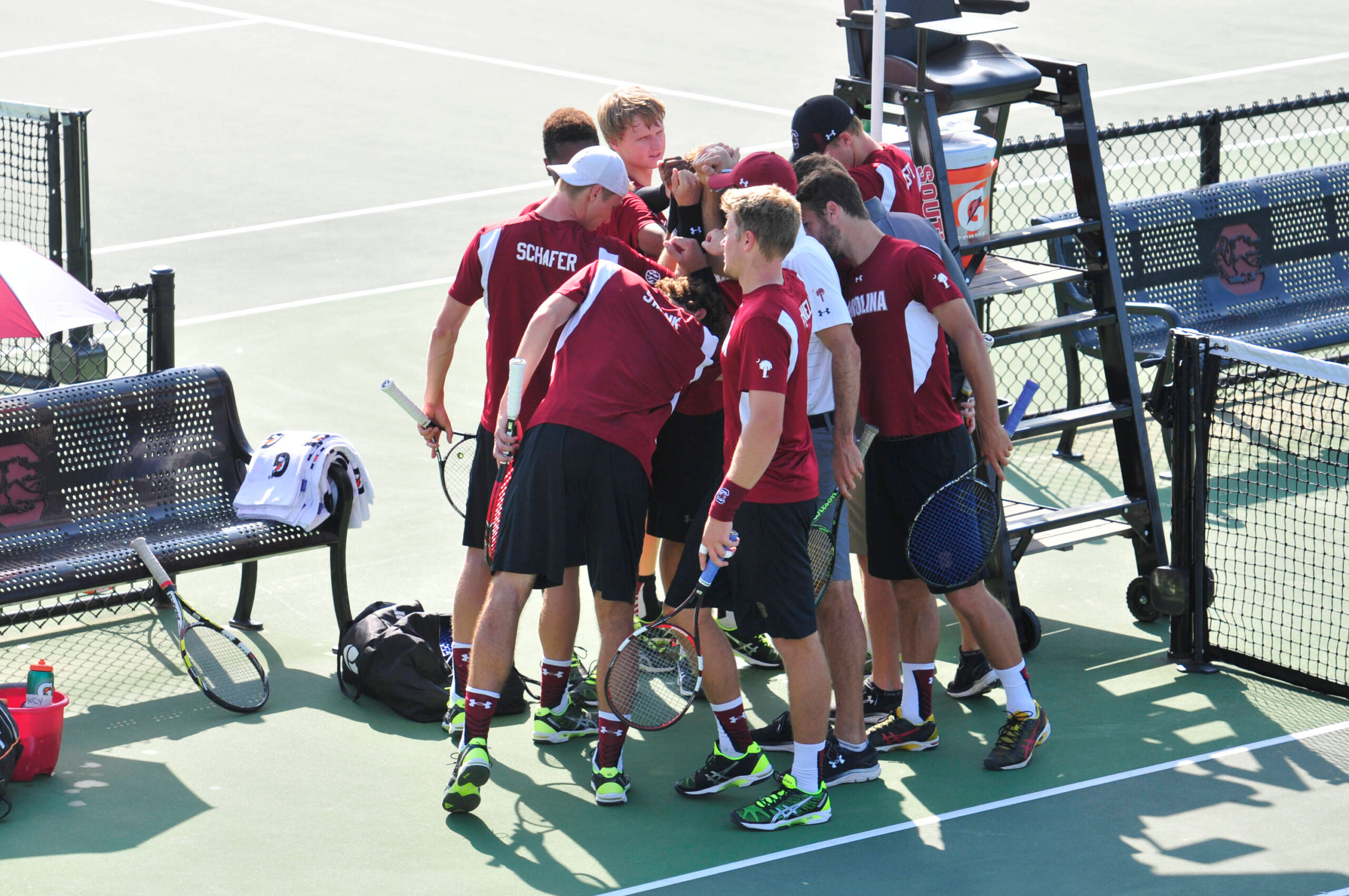 Men's Tennis vs. Arkansas