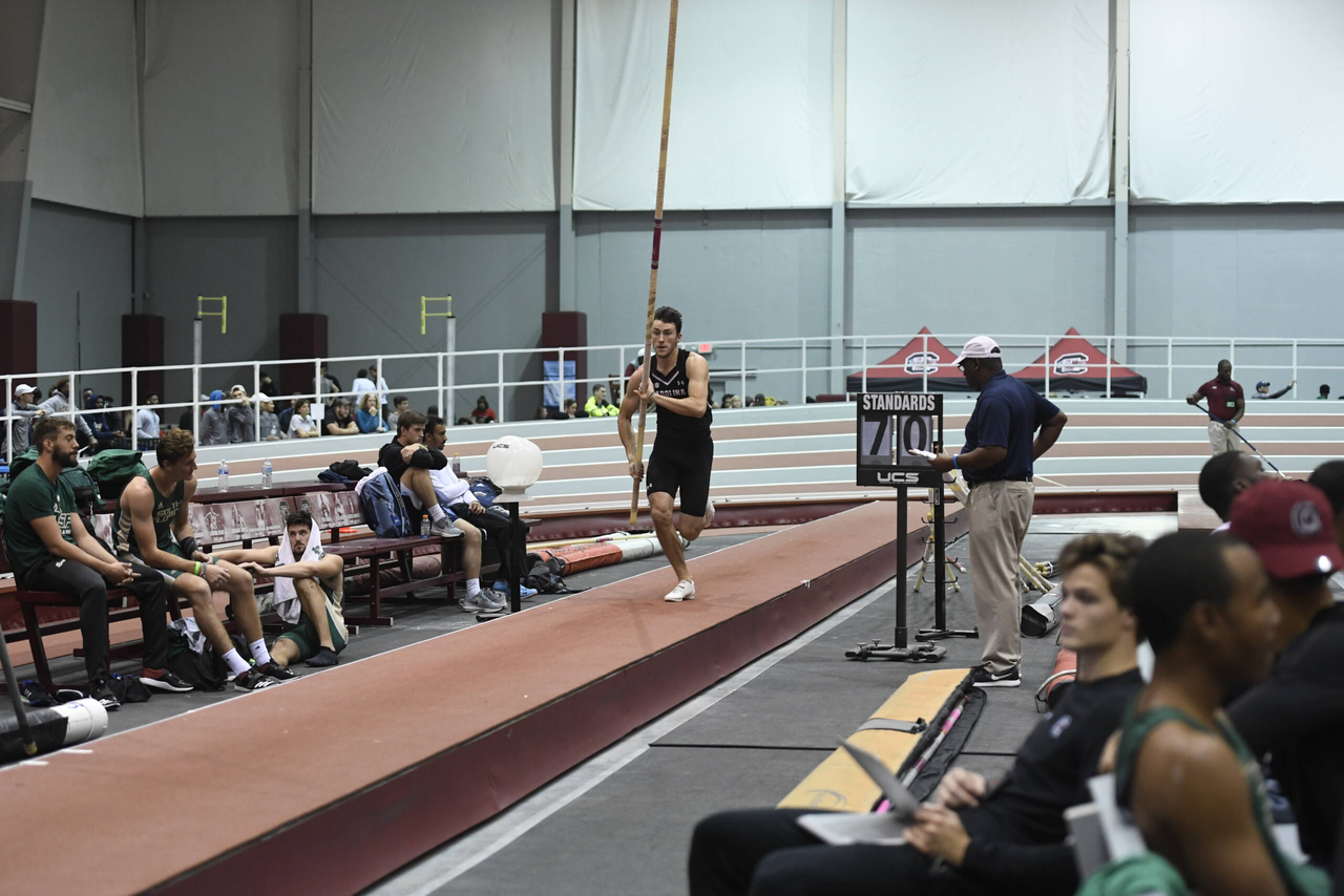 Bryce Simpson in action at the Gamecock Inaugural | Jan. 19, 2019 | Photo by Jenny Dilworth