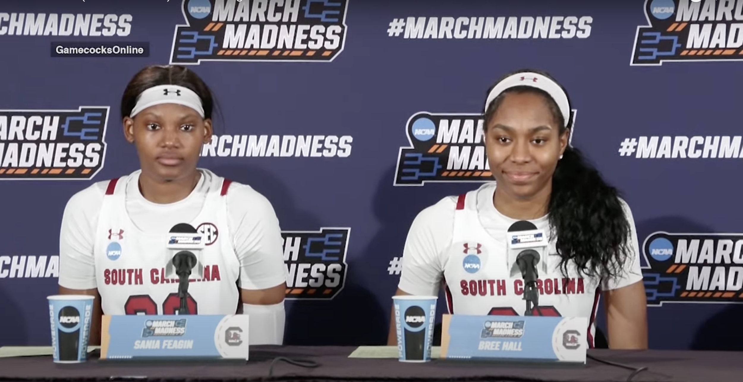 PostGame: Sania Feagin and Bree Hall News Conference - Norfolk State
