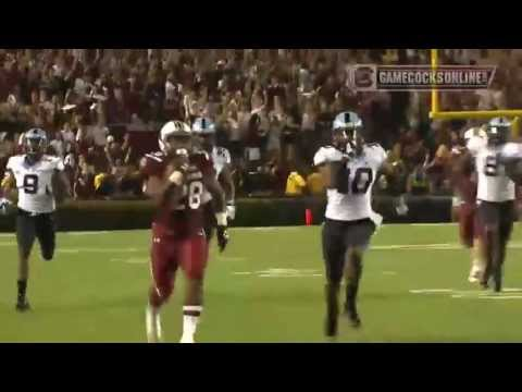 Mike Davis 75-yard Touchdown Run - South Carolina vs. North Carolina